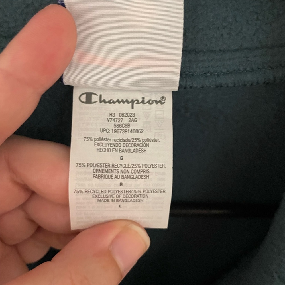✨Men’s Champion Explorer Fleece Shirt Jacket Size L - Picture 12 of 12